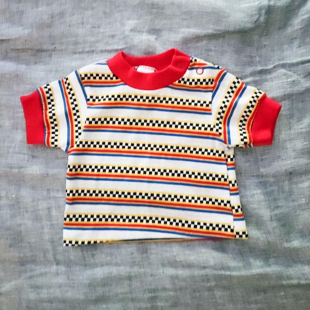 Vintage Baby Striped Shirt